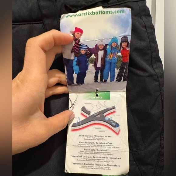 Womens Arctix insulated snow pants. Size L    C skiing snowboarding - Picture 4 of 8